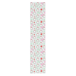 Camino De Mesa Corto modelo en colores pastel del fondo del búho de la