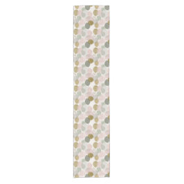 Camino De Mesa Corto Modern Spring Botanical Table Runner