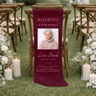 Camino De Mesa Corto Mother Of The Bride Photo Reserved Linen Wedding