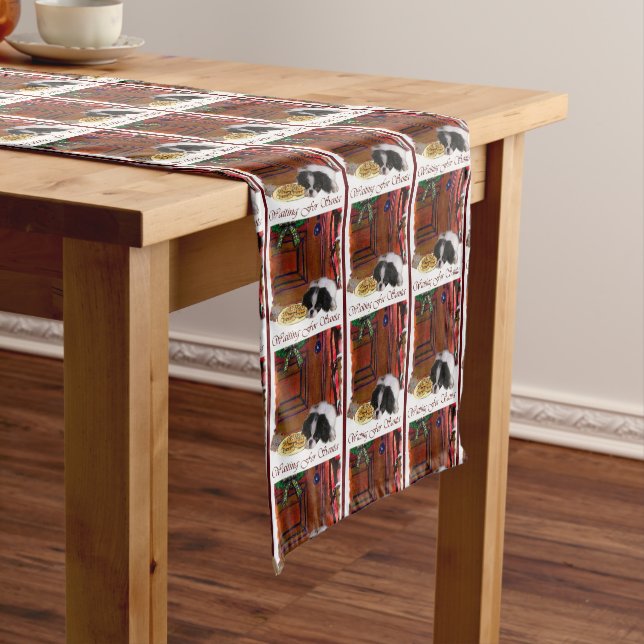 Camino De Mesa Corto Navidades de cachorros chinos (In Situ)