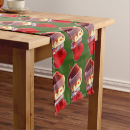 Camino De Mesa Corto Navidades de pie