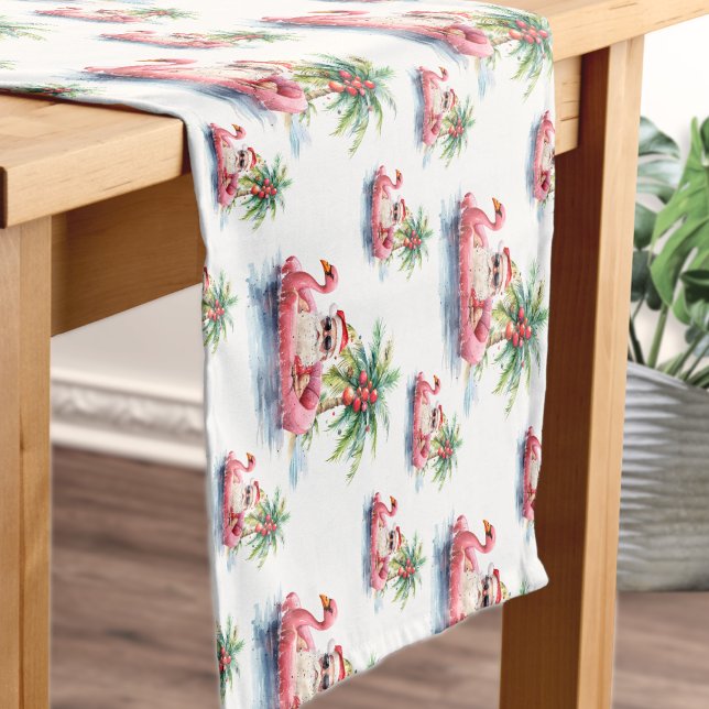 Camino De Mesa Corto Navidades de Santa Beach (Santa Beach Christmas Short Table Runner)