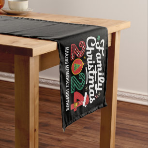 Camino De Mesa Corto Navidades Familiares 2024 Escuadrón de Navidad de