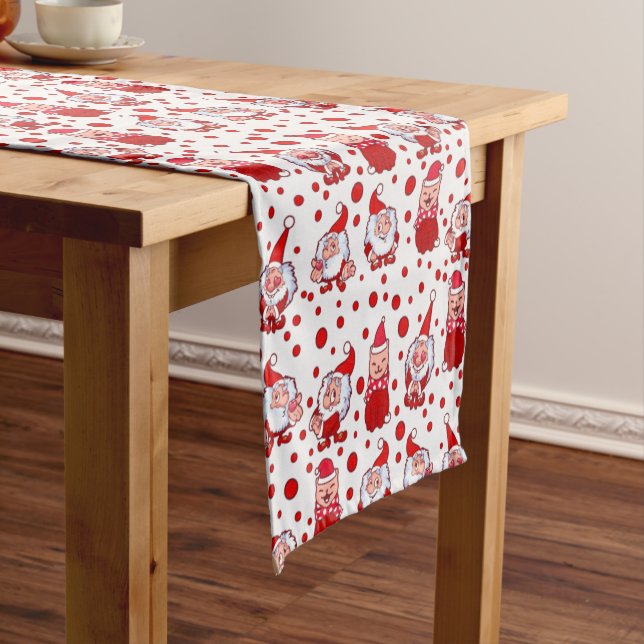 Camino De Mesa Corto Navidades Gnome (In Situ)