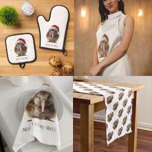 Camino De Mesa Corto Navidades guapos Kiwi, personalizado