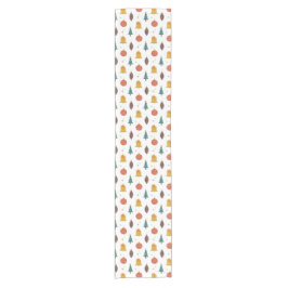 Camino De Mesa Corto Ornamentos de Navidad y estrellas de oro