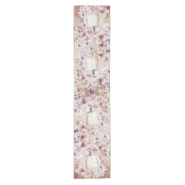 Camino De Mesa Corto Otoño crisantemo de calabazas beige