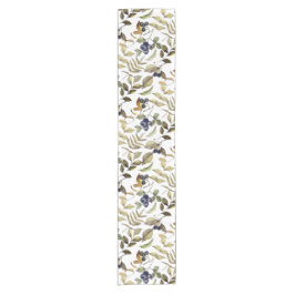 Camino De Mesa Corto Otoño de hojas y bayas botánicas