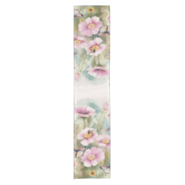 Camino De Mesa Corto pastel floral