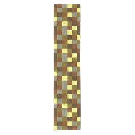 Camino De Mesa Corto Patrón de granjas de la prueba de búfalo colorido