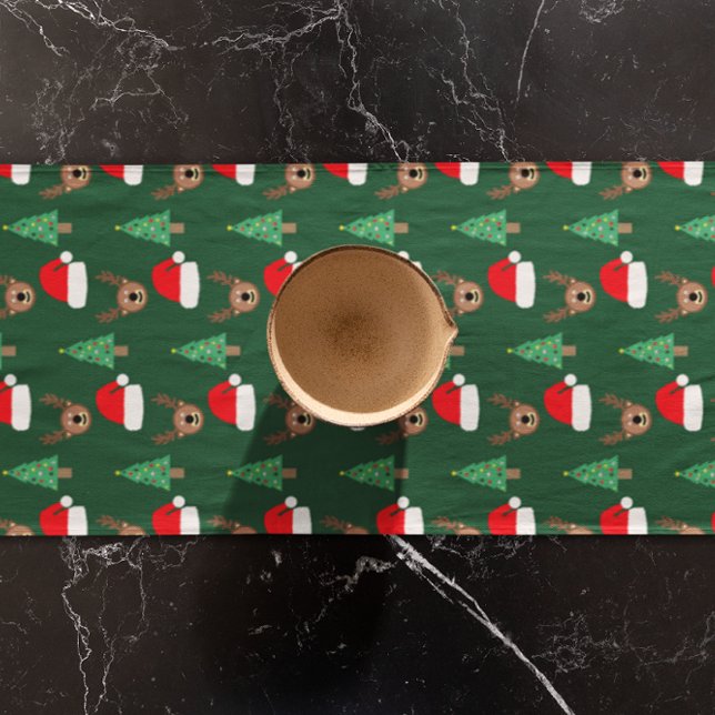 Camino De Mesa Corto Patrón de navidades (Subido por el creador)