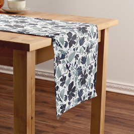 Camino De Mesa Corto Patrón floral de Clematis