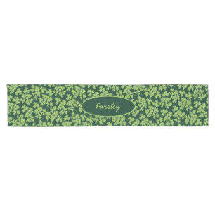 Camino De Mesa Corto Patrón Parsley