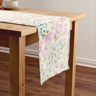 Camino De Mesa Corto Personalizado 36 cm x 183 cm Corredor de mesa