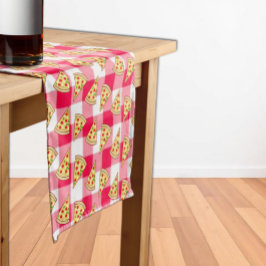 Camino De Mesa Corto Pizza Party Kids Birthday