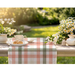 Camino De Mesa Corto Placa verde de color de agua