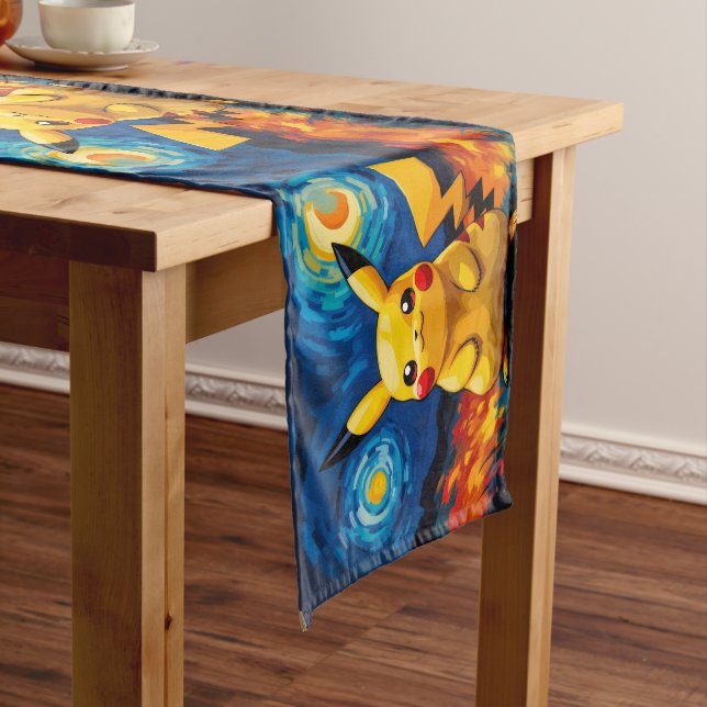Camino De Mesa Corto Pokémon und seine Treue Freunde (In Situ)
