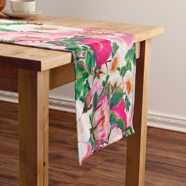 Camino De Mesa Corto Rosas silvestres (In Situ)