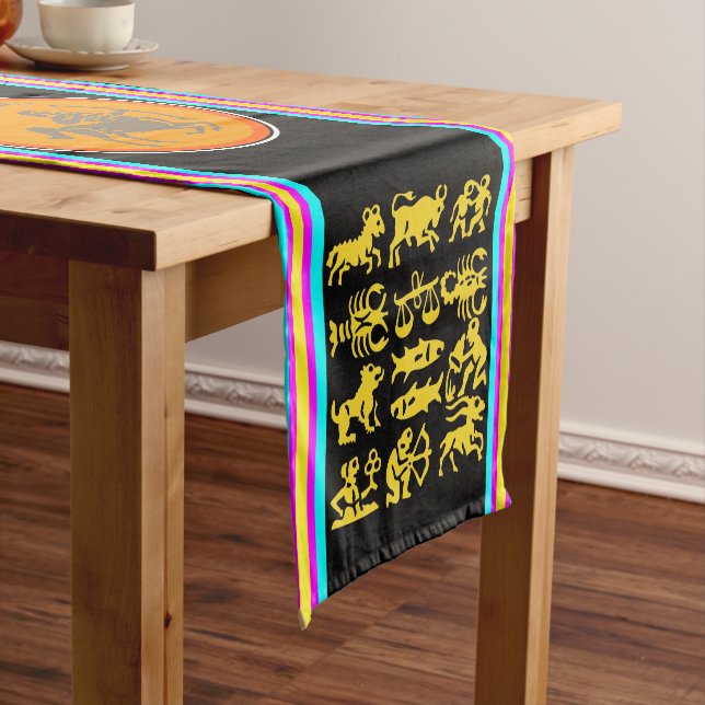 Camino De Mesa Corto Sagittarius Table Runner (In Situ)