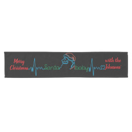 Camino De Mesa Corto Santa bebé de Navidad Personaliza 14 x 72