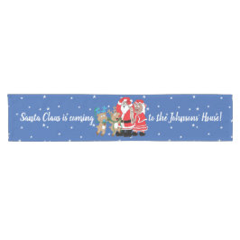 Camino De Mesa Corto Santa Claus de Navidad más oscuro Personalizar 14 