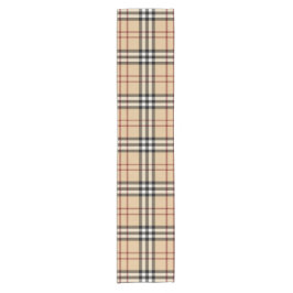 Camino De Mesa Corto Scottish Tartan Pattern    