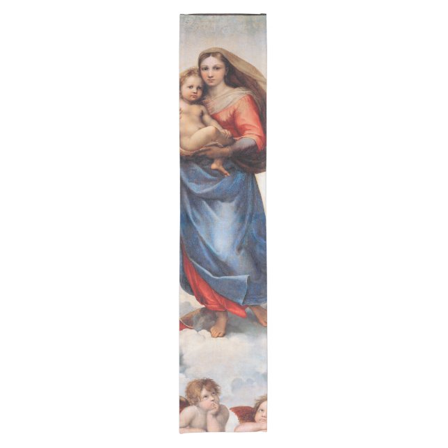 Camino De Mesa Corto Sistine Madonna, Raphael (Anverso)