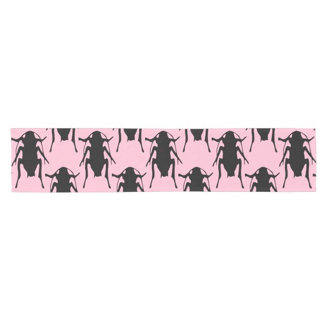 Camino De Mesa Corto sonda rosada tablerunner (Horizontal)
