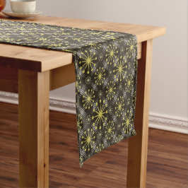 Camino De Mesa Corto Starburst and Lines Midury Pattern Earth Hues