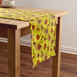 Camino De Mesa Corto Sunflower Table Runner