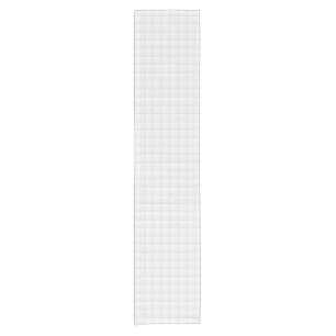 Camino De Mesa Corto Teja blanca