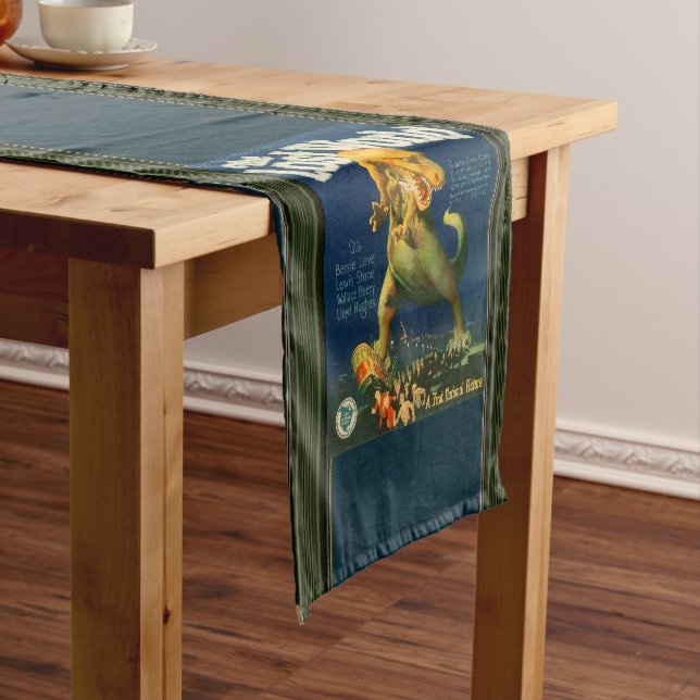 Camino De Mesa Corto The Lost World Table Runner (In Situ)