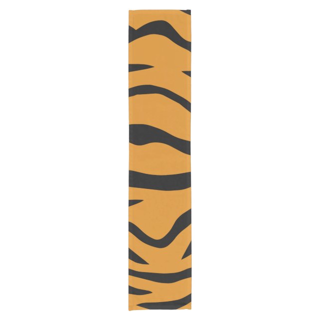 Camino De Mesa Corto Tiger stripes pattern (Anverso)