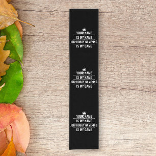 Camino De Mesa Corto Trabajo divertido personalizado y nombre de aficio