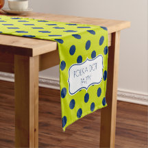 Verde lima y azules marinos personalizados