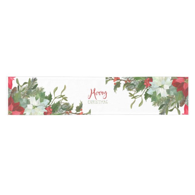 Camino De Mesa Corto Verdor navideño (Horizontal)