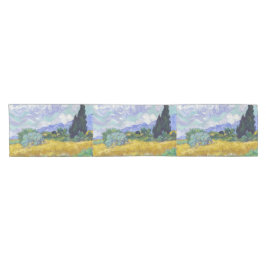 Camino De Mesa Corto Vincent Van Gogh - Campo de trigo con cipreses