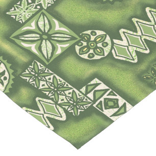 Camino De Mesa Corto Wave Warrior Hawai Primitive Tapa