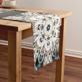 Camino De Mesa Corto Web de nieve