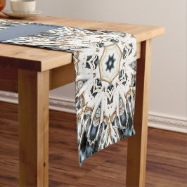 Camino De Mesa Corto Web de nieve