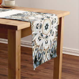 Camino De Mesa Corto Web de nieve