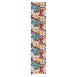 Camino De Mesa Corto Wildflowers Galore Table Runner