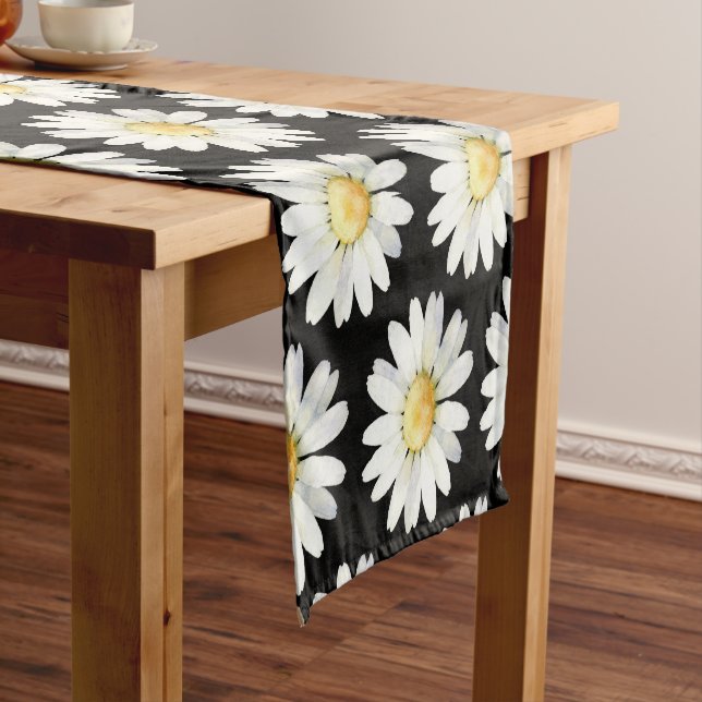 Camino De Mesa Corto Yellow Dotted Daisy's (In Situ)