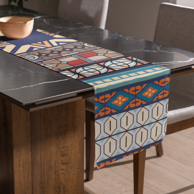 Camino De Mesa Largo Arte de estilo tradicional (Table runner)