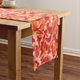 Camino De Mesa Largo Camuflaje Apricot Lava