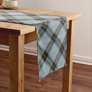Camino De Mesa Largo Clan Bell Tartan