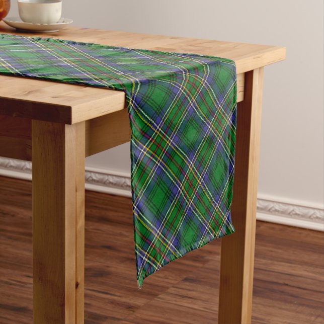 Camino De Mesa Largo Clan Cockburn Tartan (In Situ)