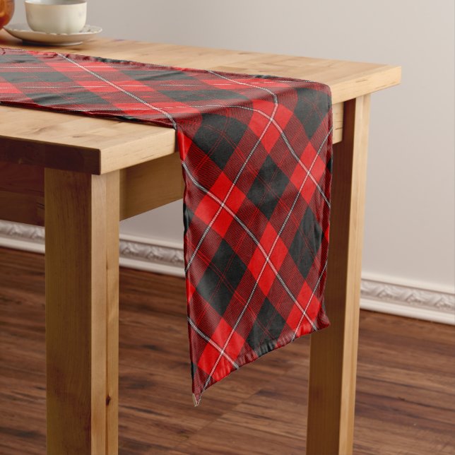 Camino De Mesa Largo Clan Cunningham Tartan (In Situ)