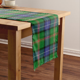 Camino De Mesa Largo Clan escocés Jones Tartan Plaid