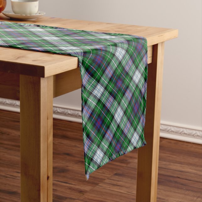 Camino De Mesa Largo Clan MacKenzie Vestió Tartan Table Runner (In Situ)